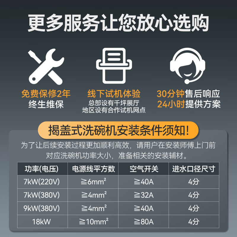 麥大廚金麥款雙泵透窗揭蓋式全自動洗碗機(jī)商用11KW